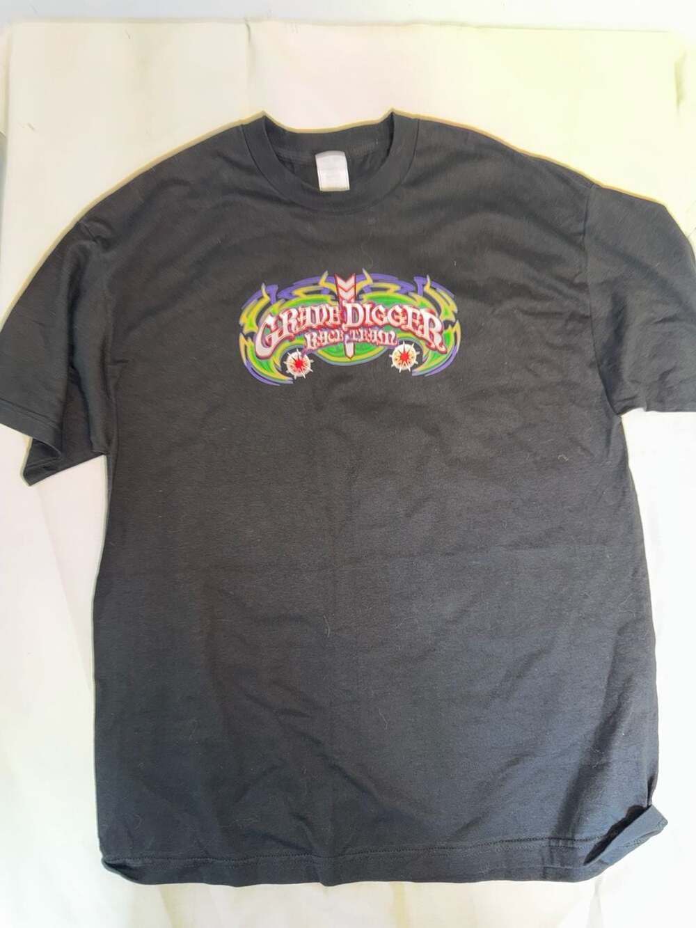 Vintage Grave Digger Race Team Monster Truck Graphic T-Shirt